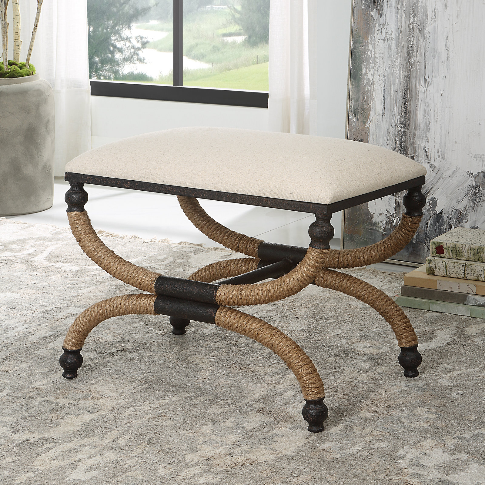 Ine 24" Ottoman