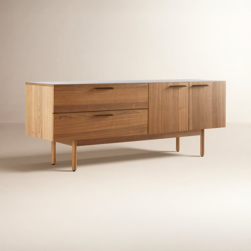 Shale 72'' W Sideboard, Walnut