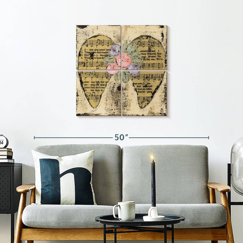 Harnek Amazing Grace Floral, 26" H x 26" W