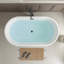 54'' x 29'' Freestanding Soaking Acrylic Bathtub-81515706