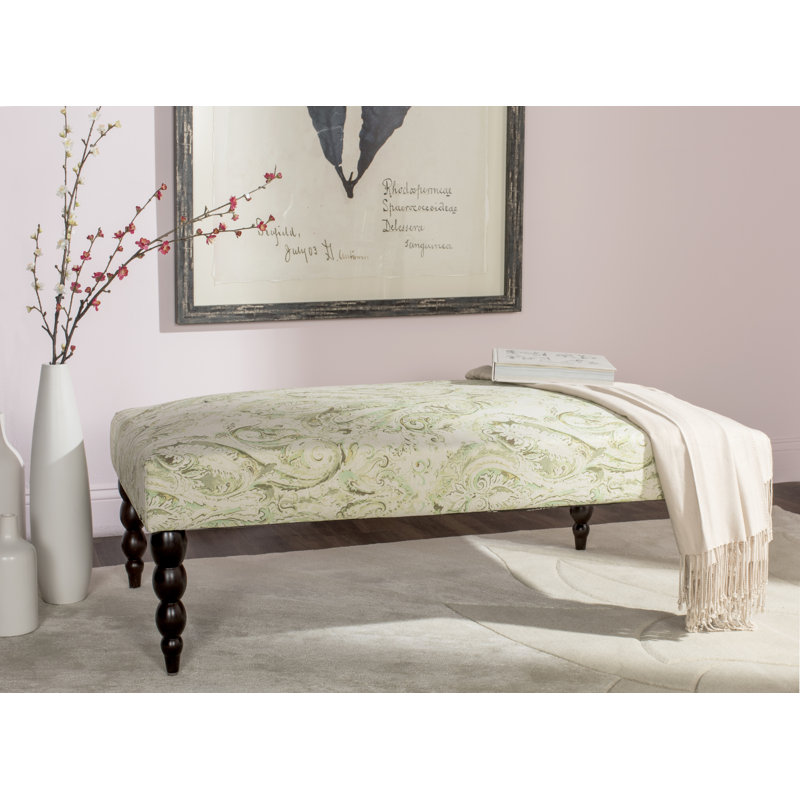 Banc rembourré Simba, Vert