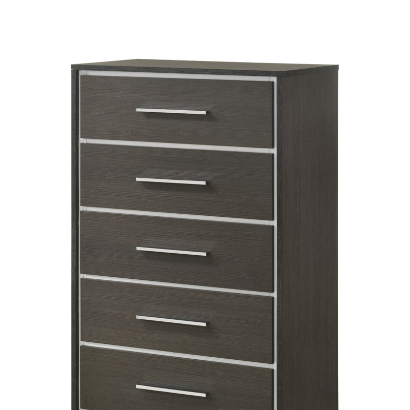 Commode contemporaine à 5 tiroirs 1Pc