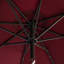 Antibes 2.7m Traditional Parasol with Lights-1258266142