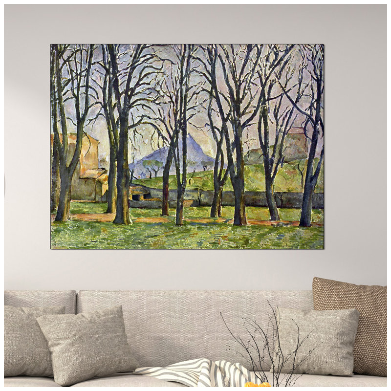 Paul Cezanne - Wrapped Canvas Painting, 90cm H x 120cm W x 1.8cm D
