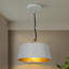 Luminaire suspendu tambour 1 lumière Cozine-492188165