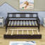 Lit de jour en bois avec couchette-69775184-68452765