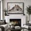 «Weathered Barn Farm Landscape», photos de bureau de ferme, impression sur toile encadrée-131654932-131654927