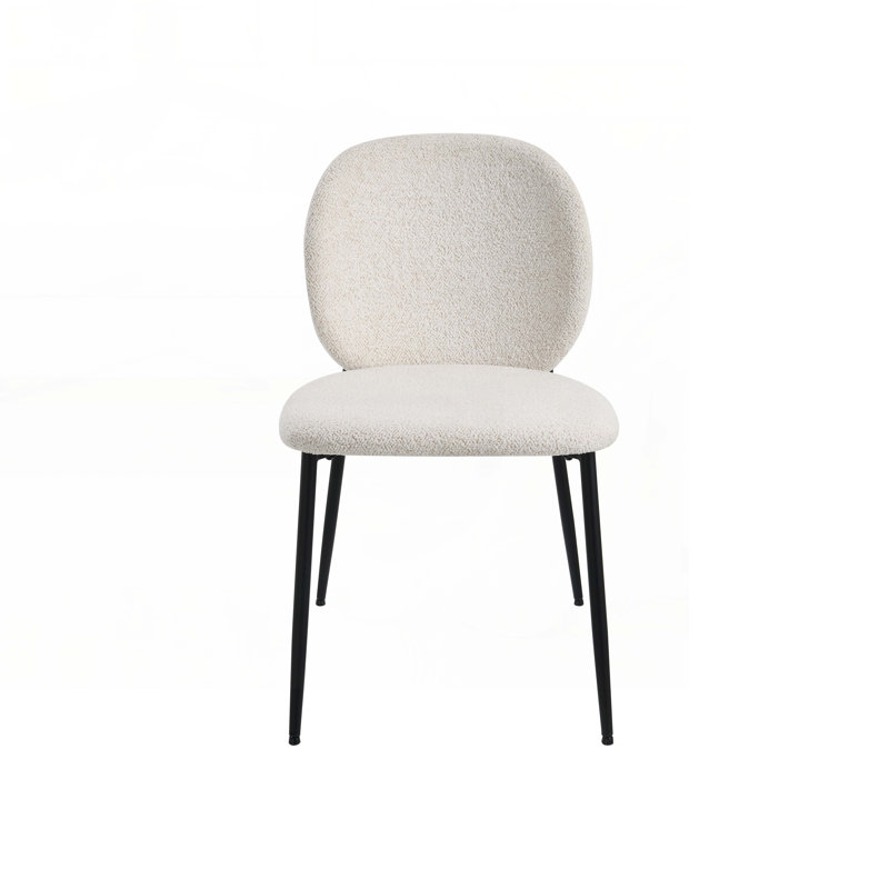 Boucle Upholstered Dining Chair