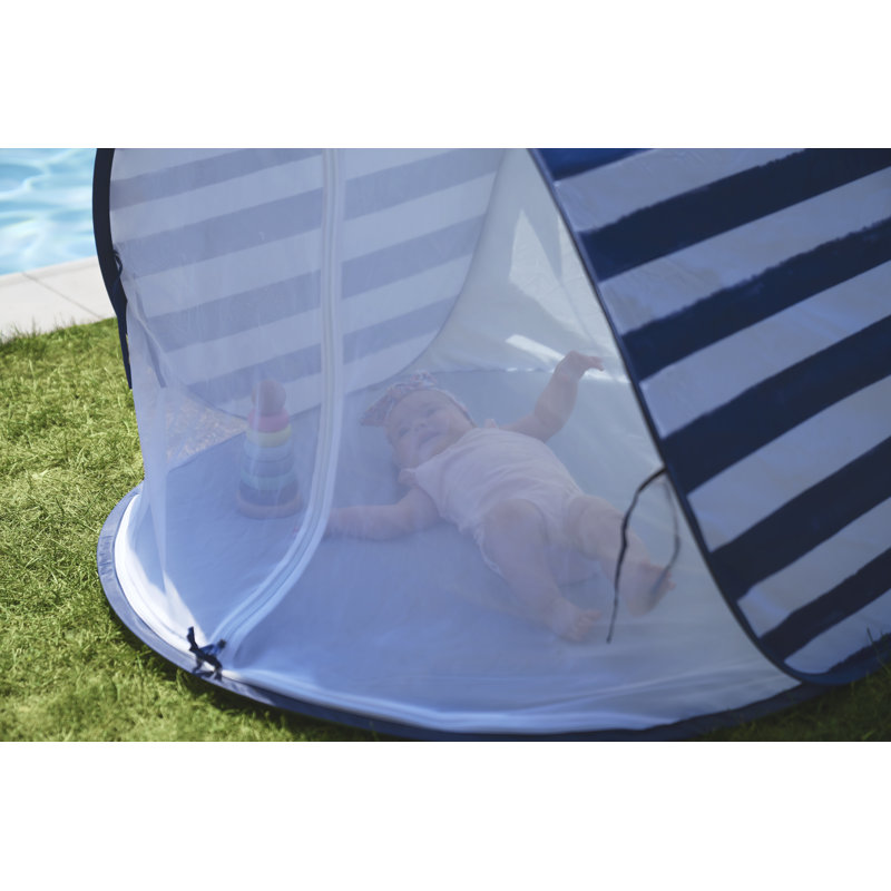 Marine Two Person Tent with Carry Bag, 39" H x 33" W x 33" D, Blue