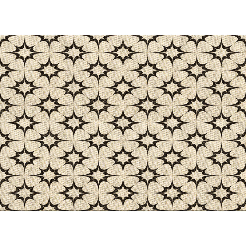 Chenille Geometric Indoor Rug, Rectangle 5' x 7'