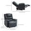 Fauteuil inclinable électrique en cuir Richella