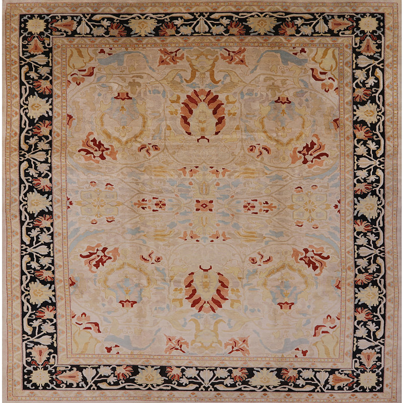 Saxi Oriental Indoor Rug, Square 4'