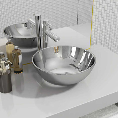 Fairmont Park West Kirby 280mm L x 280mm W Ceramic Circular Sink