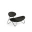Meadow Lounge Chair, Black Painted Steel Frame-501329457-501329461