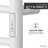 Elgon Straight Towel Rail Towel Warmer-59689086
