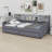 Upholstered Platform Bed With Storage And Drawers-1242455706