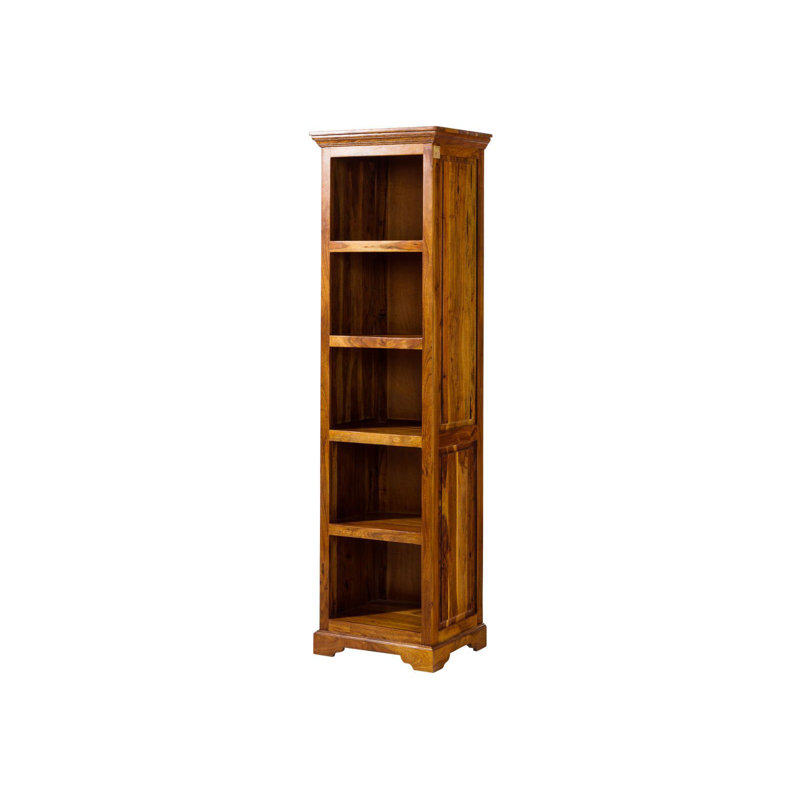 Oxford 195 cm H x 54 cm W Solid Wood Standard Bookcase, Honey