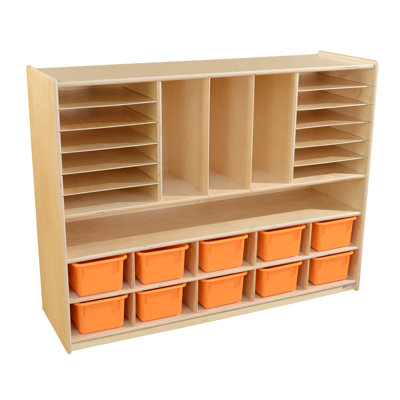 Rangement multiple avec 10 plateaux assortis
