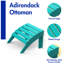 Adirondack Ottoman, HDPE Weather Resistant Adirondack Chair Footrest-1309727505