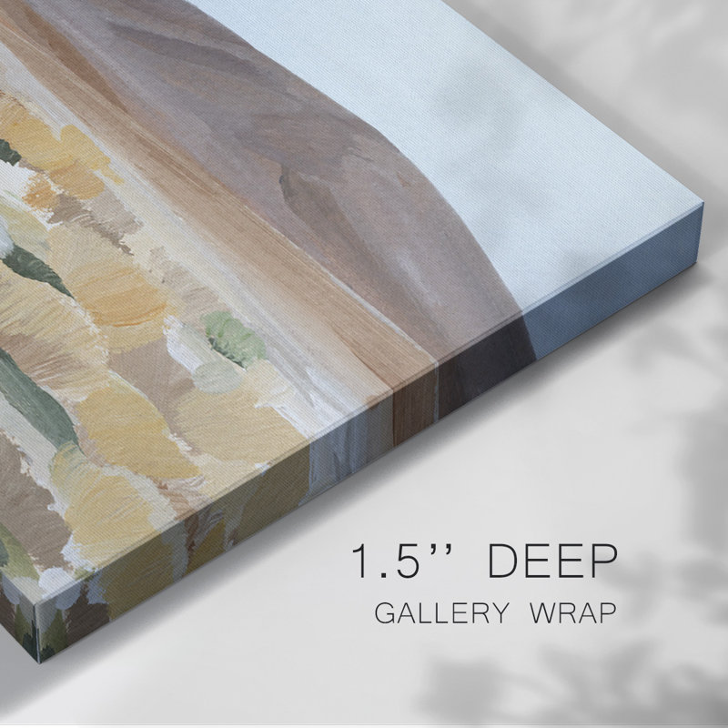 Desert Oasis Study I-Gallery Wrapped Canvas, 40" H x 60" W