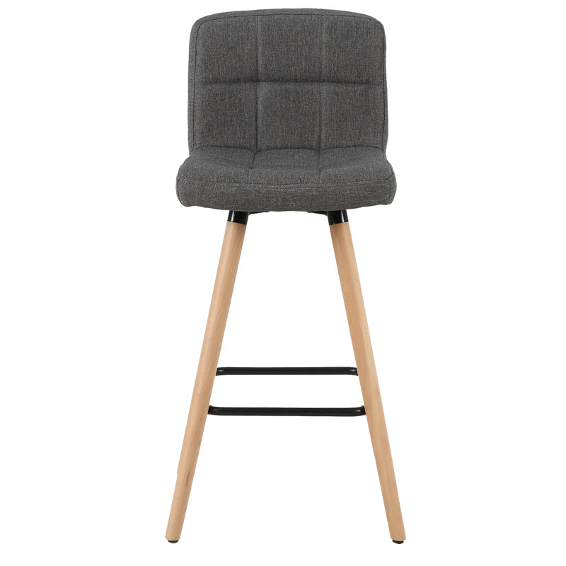 Jeb 70cm Bar Stool, Dark Grey