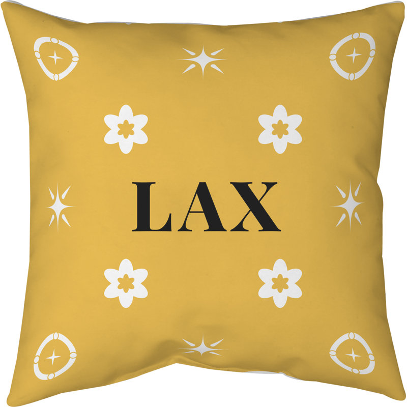 Coussin en coton Los Angeles