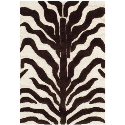 Cambridge Hand Tufted Wool Animal Print Rug