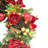 Pre-Lit Artificial Adorned Christmas Wreath