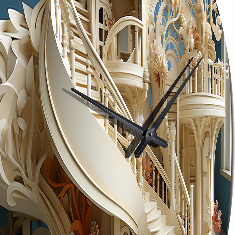 Horloge murale Architectural, Très grand
