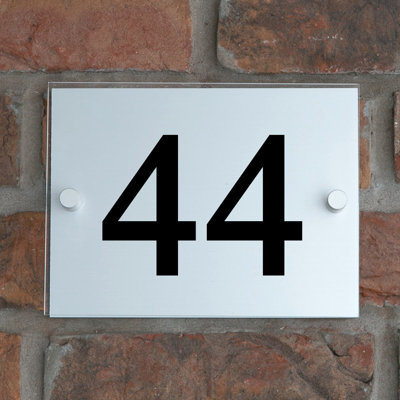 Champy 15cm H Plastic House Number