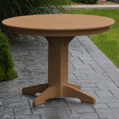 Nettie Round Outdoor Dining Table , 44'' in. W 44'' in. D