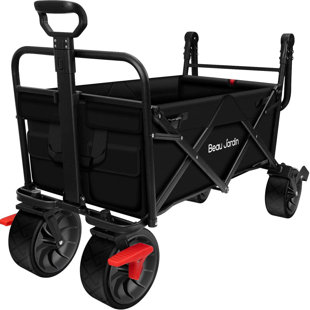 Chariot de plage pliable pliable pliable 350lbs