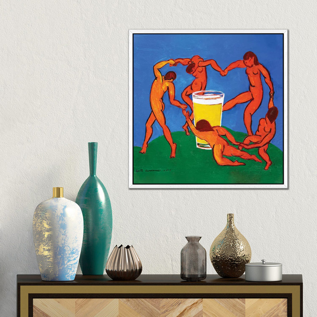 Dance Around The Pint von Scott Clendaniel - Gallery-Wrapped Canvas Giclée on Canvas