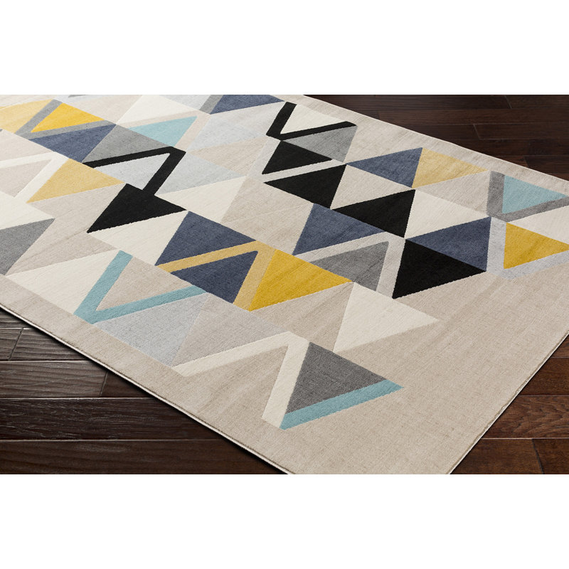 Rockhampton Geometric Area Rug, Rectangle: 200cm x 275cm