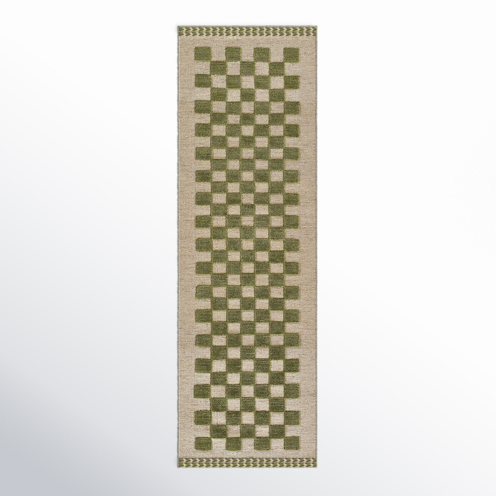 Rafaela Handmade Wool Rug, Runner 2'6" x 8'