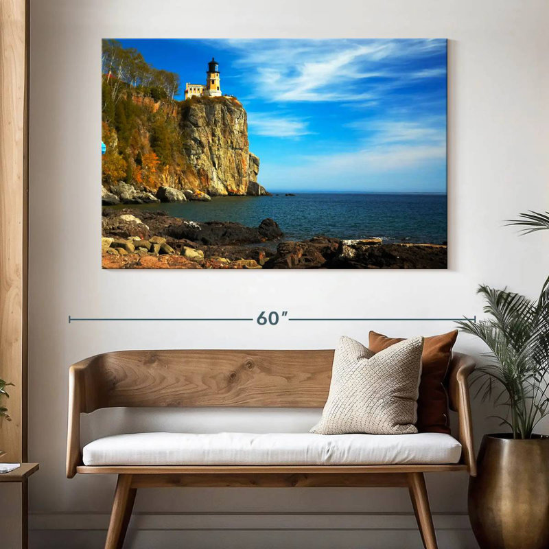 Phare d'Alvord Cliffside, H 34 po x l 51 po