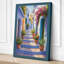 Mediterranean Alleyway Coastal - Wrapped Canvas-74973977-74973999