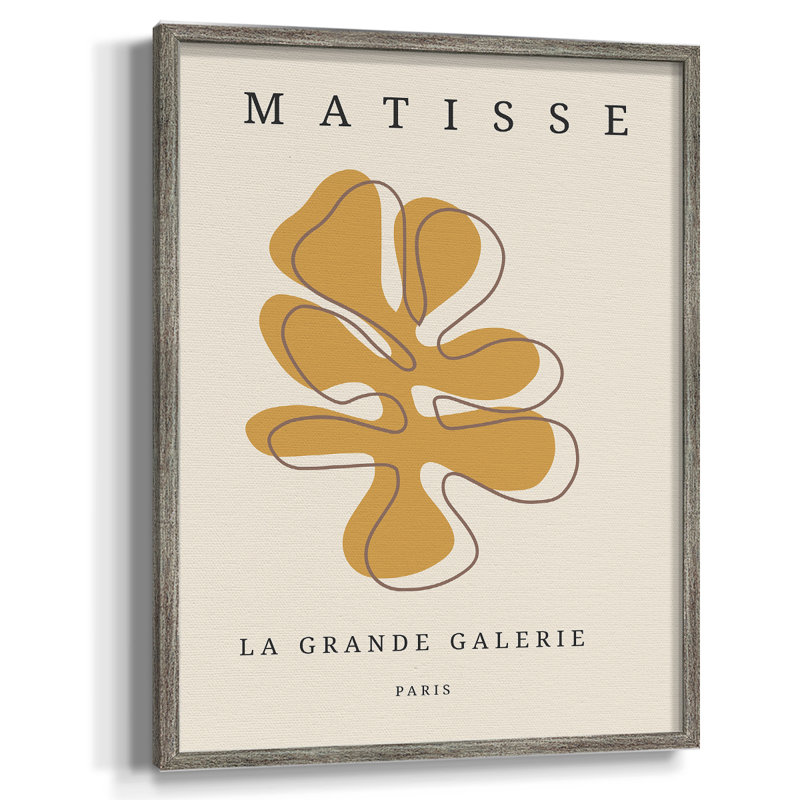 Matisse CECLXVII, reproduction d'art encadrée - bois massif, H 30 po x l 24 po