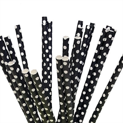 Disposable Paper Birthday Straws