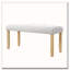 Banc rembourré moderne capitonné