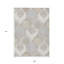 Tapis intérieur ivoire beige 9 'x 12' Ogee