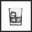 Bourbon on the Rocks par Eyre Tarney - reproduction d'art sur papier encadrée-1553266428