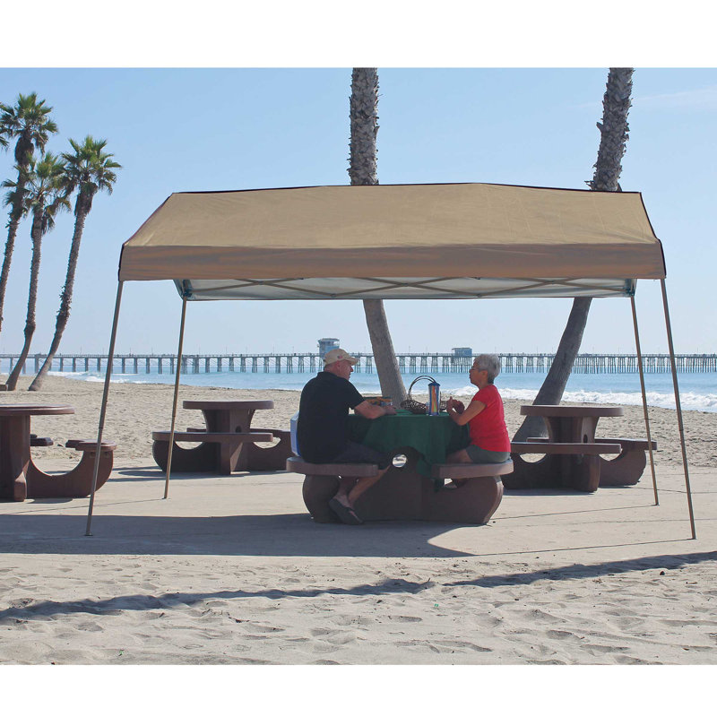 14 Ft. W x 12 Ft. D Steel Pop-up Canopy