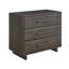Modern 3 - Drawer Nightstand-782203600