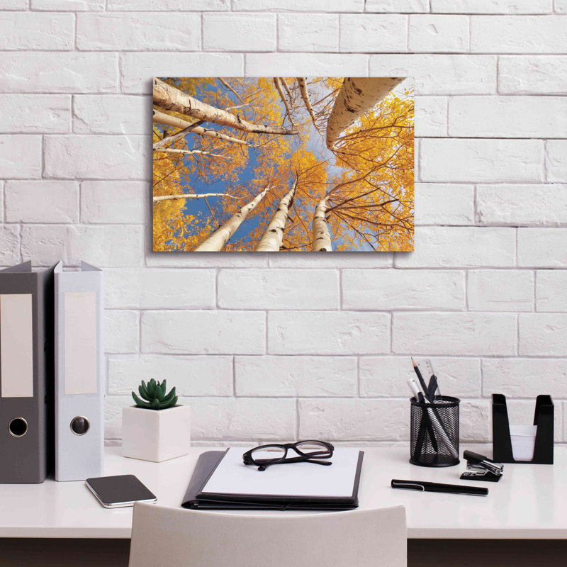 "Aspen II sur toile" par Lori Deiter, H 12 po x l 18 po x P 0,75 po