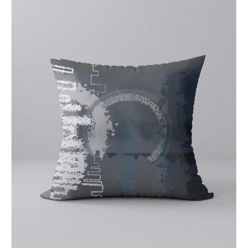 Star Abstract Reversible Throw Pillow, 24" x 24"