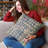 Pyramids Geometric Outdoor Reversible Throw Pillow-1979103038