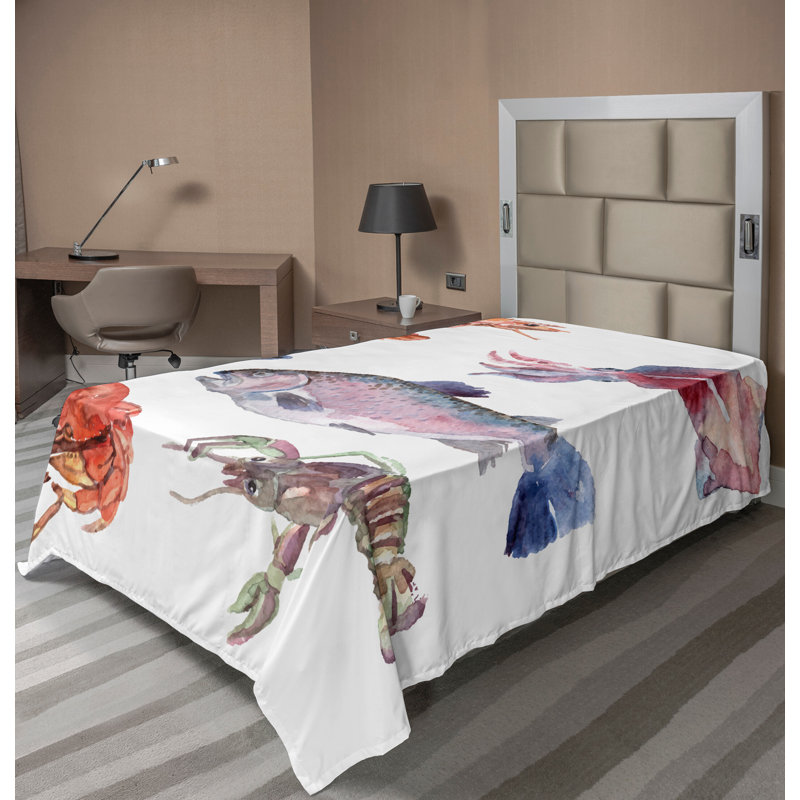 Drap plat Ambesonne, Drap plat simple