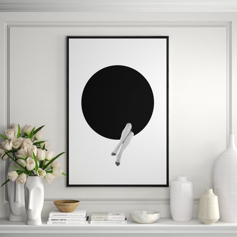 Speechless Print by Jean Kenna, 61.5" H x 41.5" W x 1.5" D, Glass Coat