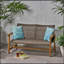 Causeuse en bois Hampton-762347740